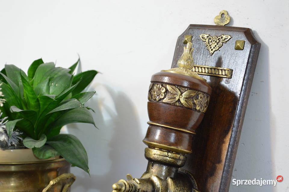 drewniany MŁYNEK wiszący do kawy bstary Jastrzębie-Zdrój