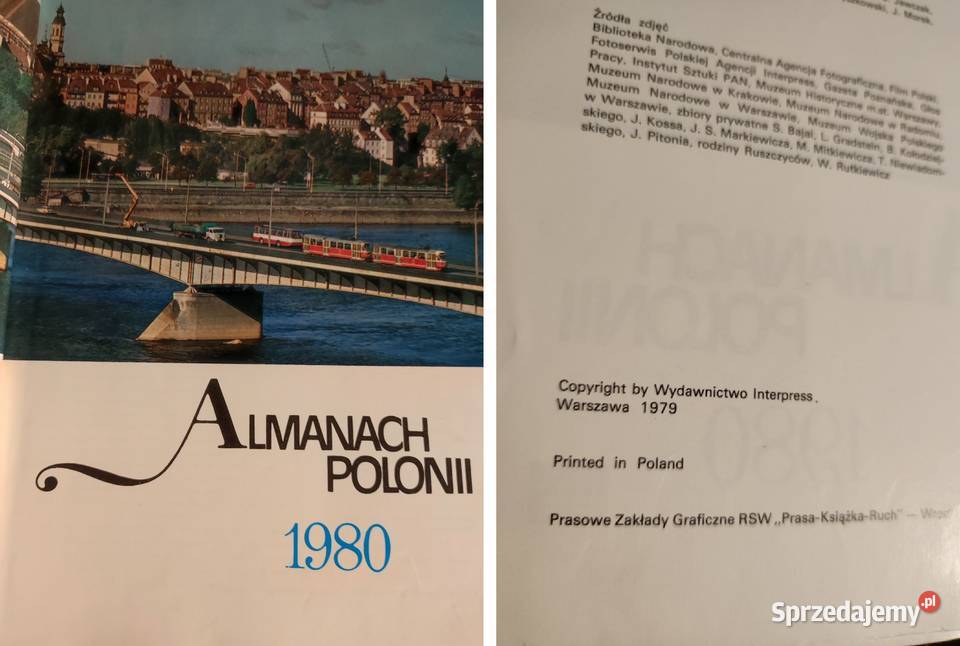 almanach polonii 1979 Kielce