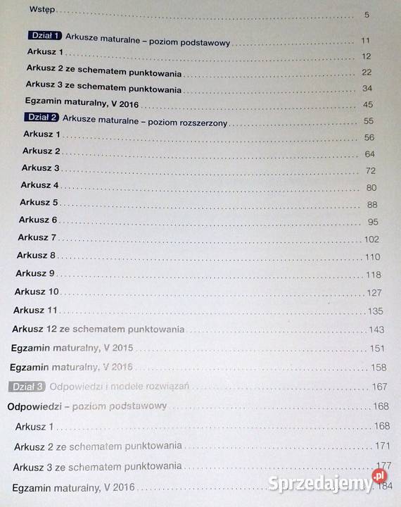 Teraz matura Matematyka Arkusze maturalne E Chełm
