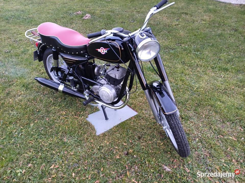 Wsk 125 m0664 Zabytek 1966r wfm shl Motoryzacja Kalwaria Zebrzydowska