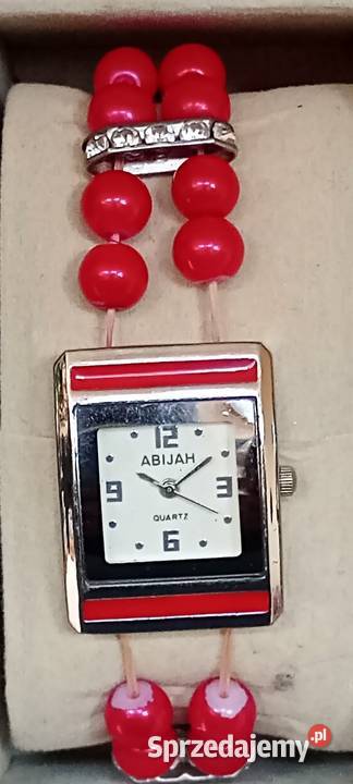 Zakupiono 9 damskich zegarków z Anglii Wagowo