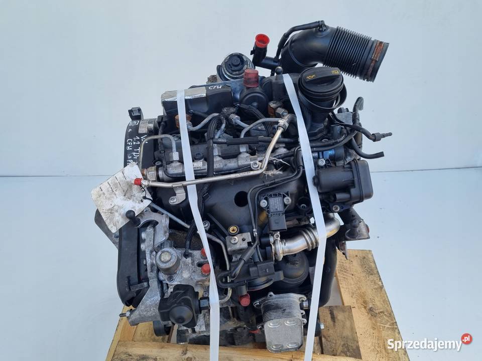 SILNIK KOMPLET VW Polo V 12 TDI 75 CFW CFWA Chełm sprzedam
