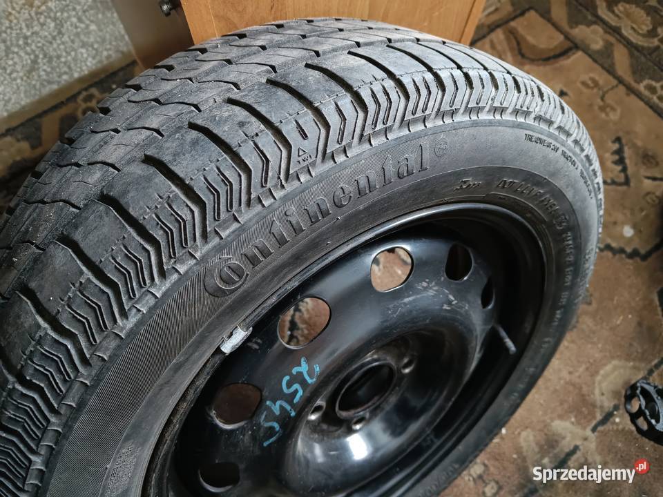 OPONY zimowe Fulda 19560 R15 na felgach FORD 4 podkarpackie Brzostek sprzedam