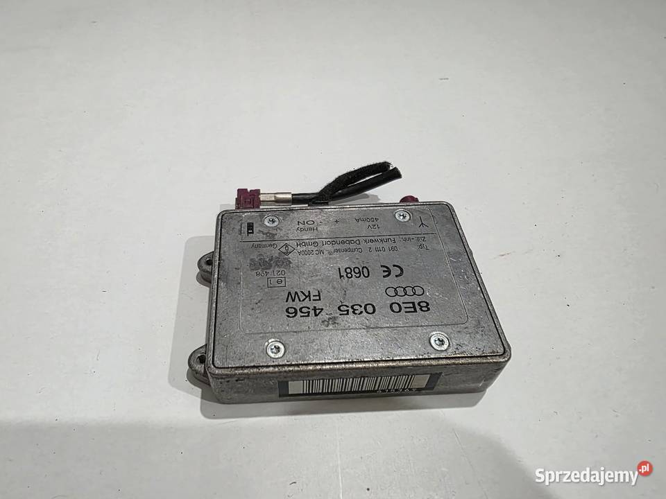 Wzmacniacz antenowy Audi a4b6 8E0035456 warmińsko-mazurskie Iława