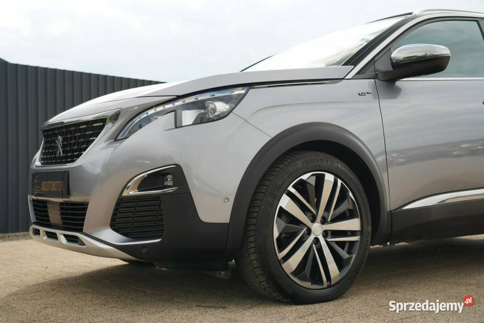 Peugeot 5008 GT kamery Skora Nawi PANORAMA blis asystent pasa ruchu Otmuchów