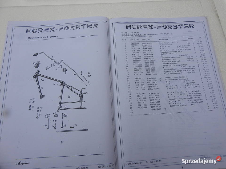 Horex Regina nie Resident Imperator NSU Konsul