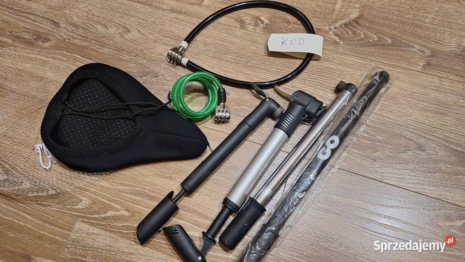 Pokrowiec blokady i pompki do roweru zestaw 7