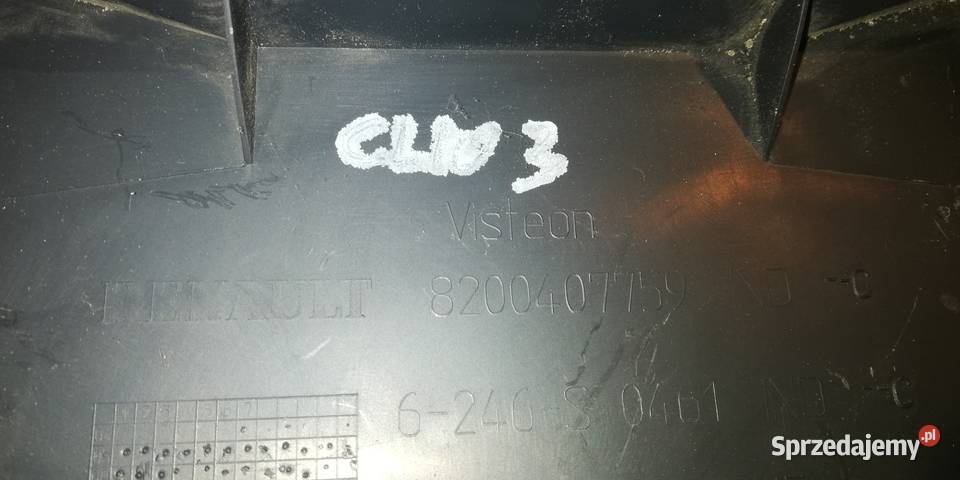 obudowa wyświetlacza Renault Clio 3 Piotrków Trybunalski