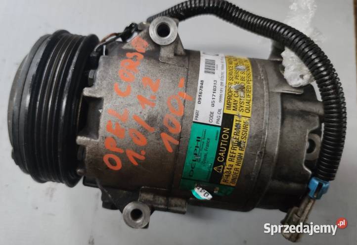 Sprężarka Klimatyzacji OPEL 09167048 Suchedniów
