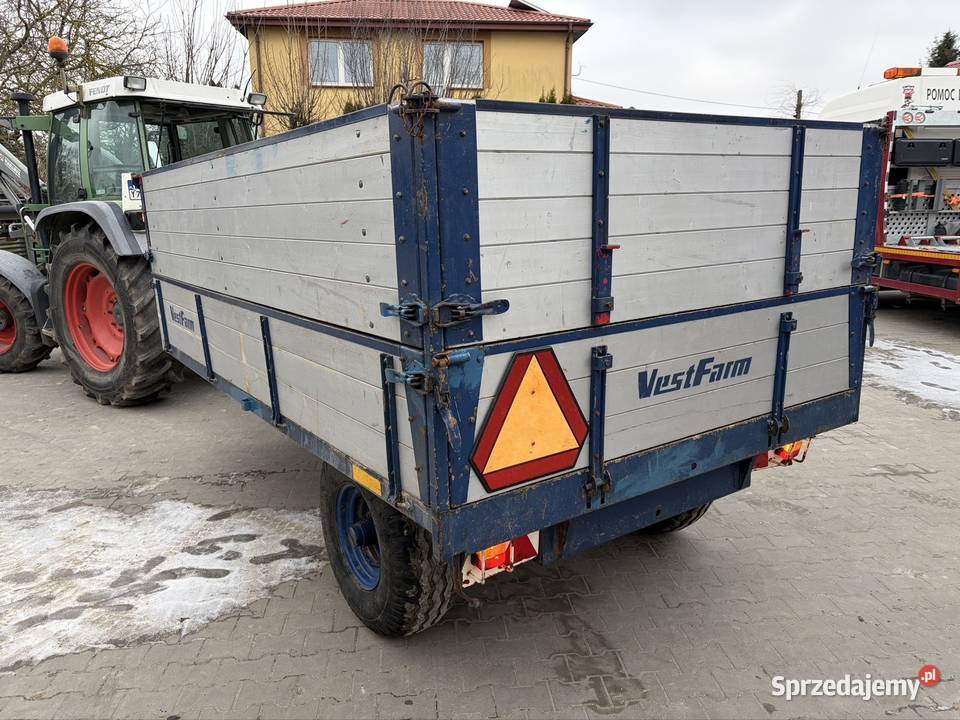 Przyczepa wywrotka Vestas jednoosiowa Dawidy