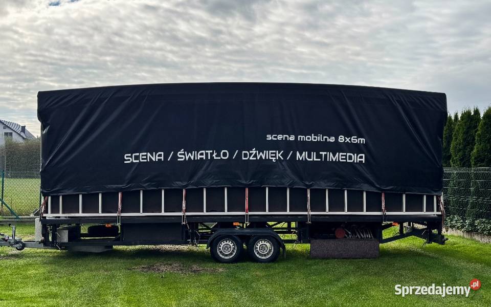 wynajem Scena Mobilna 8x6 Nagłośnienie Kraków