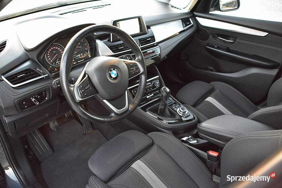 BMW 218 20d 150 Led Navi Panorama Gwarancja F45 szary sprzedam