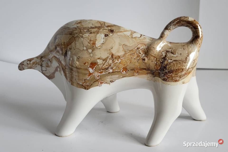 Znak zodiaku BYK Figurka Byczek ceramiczny sprzedam