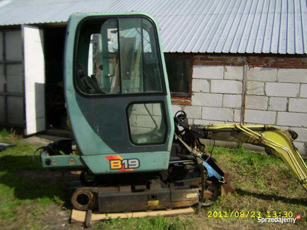 Yanmar B15 b 17 B19 Koparka Minikoparki Motoryzacja Człuchów