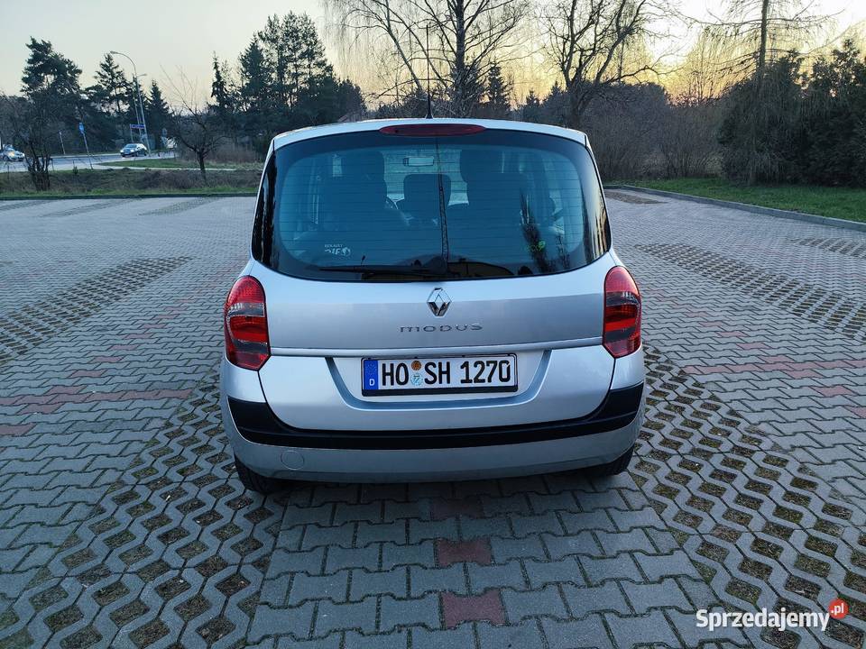 Renault Modus GRAND 12 benz nie TCE klima klimatyzacja Siedlce