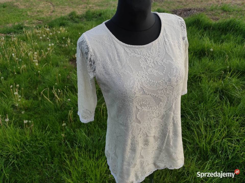 Koronkowa bluzka TUNIKA ecru Dorothy Perkins 42 Płock sprzedam