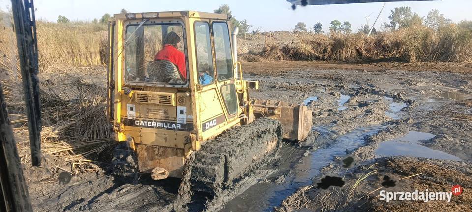 Spycharka caterpillar CAT D4C pełny VAT warmińsko-mazurskie Pasłęk