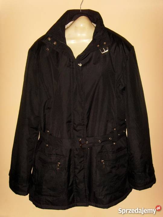 KURTKA DAMSKA JESIENOZIMOWA CZARNA WROCŁAW Wrocław