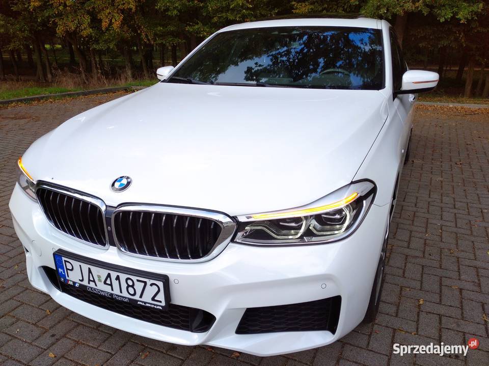 BMW 6GT 630D Mpakiet 77 bezwypadek Kamery 360 asystent parkowania Jarocin