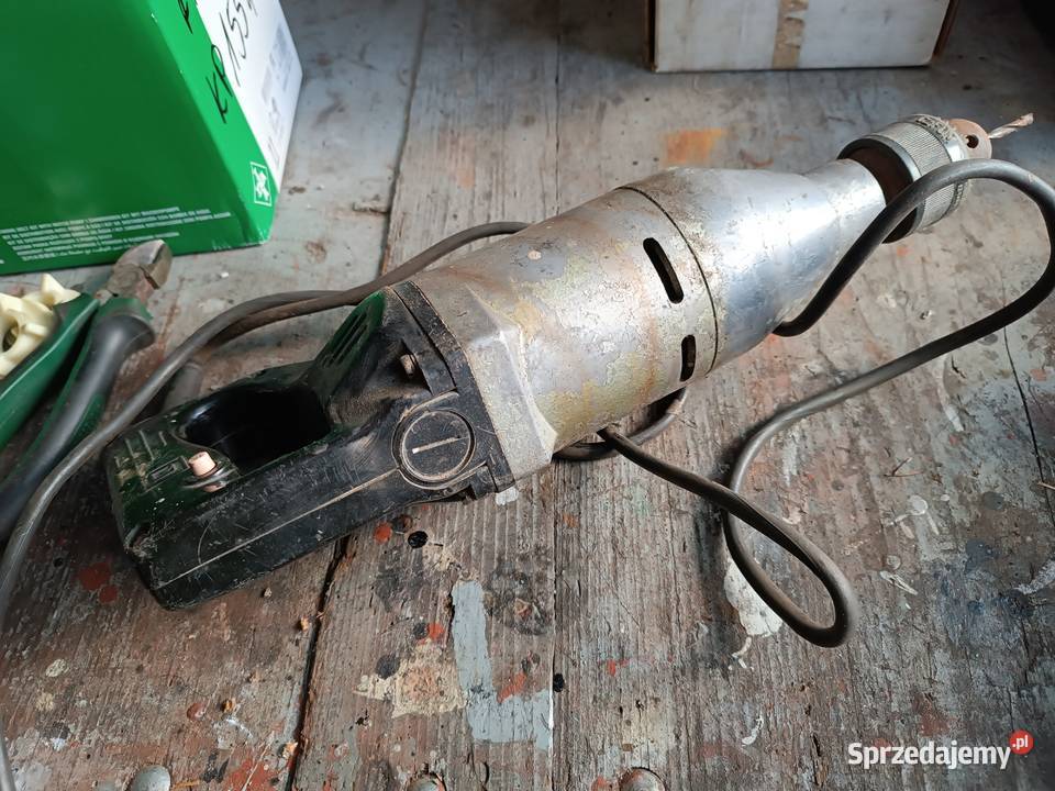 Stara wiertarka CELMA z czasów PRLu