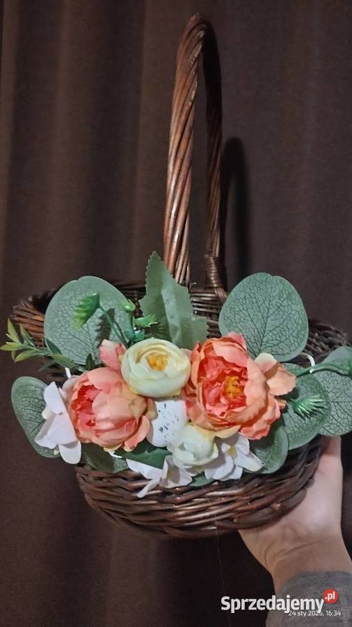 Dekoracja do koszyka wielkanocnego wianka Koszyce