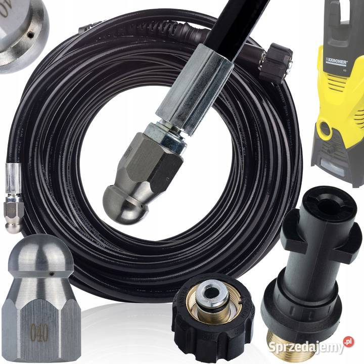 Wąż do Czyszczenia Kanalizacji 20m M22Bayonet do małopolskie Ludźmierz