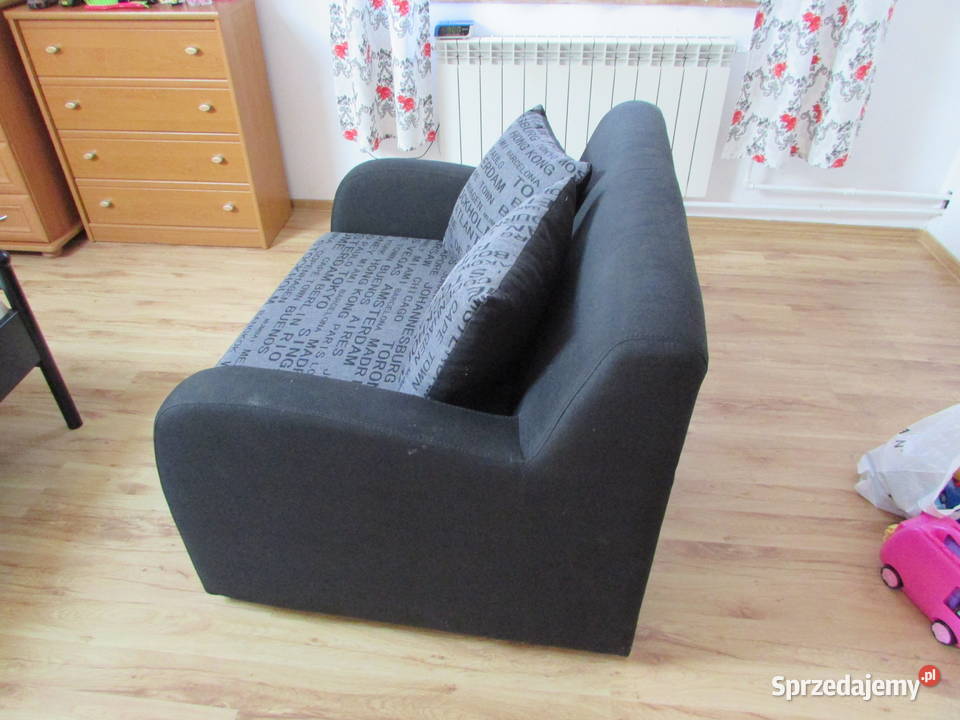 Sofa ZUZIA I pojemnik na pościel 2 poduszki tkanina Łóżka, wersalki i sofy Miechów