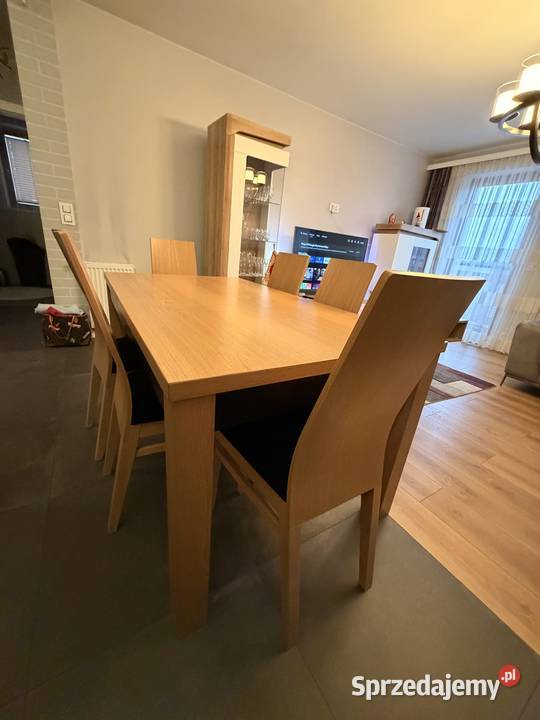 Solidny drewniany stół Stan Rabka-Zdrój