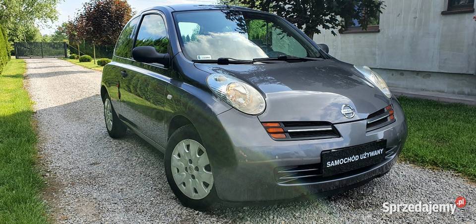 Nissan Micra 12 Benzyna Klima Bez Korozji szary