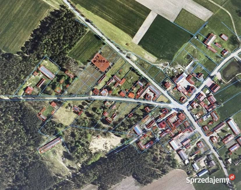 Dąbrówka gm Czerwonka działka budowlana 1100m mazowieckie Czerwonka Szlachecka