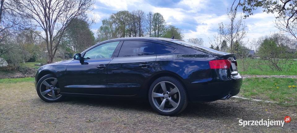 BLACK A5 SPORTBACK 20 TDI 190 BIXENON RADAR 2 Suchy Dąb