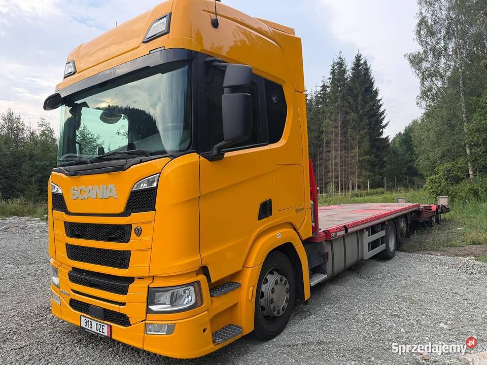 Samochód Ciężarowy Scania 500R Przyczepa dolnośląskie Nowa Ruda sprzedam