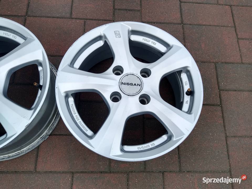 Felgi aluminiowe R15 4x1143 Nissan Mitsubishi Witkowo sprzedam