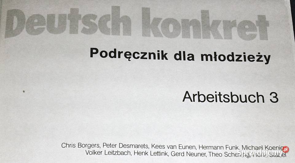 Deutsch konkret 1 Arbeitsbuch Neumer Desmarets Chełm