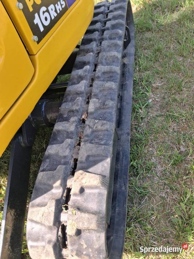 Minikoparka komatsu pc16r hs Rok produkcji 2008 Rypin