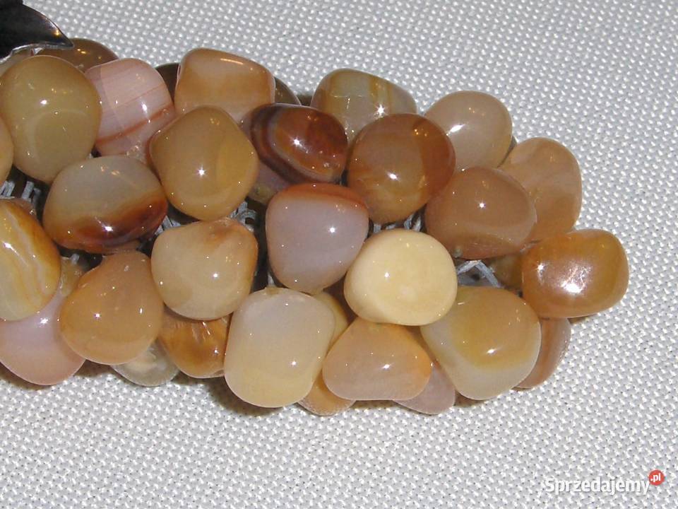 Kiść winogron z naturalnego agatu Vintage sprzedam