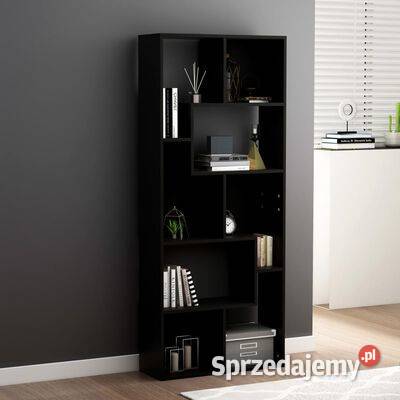 vidaXL Regał na książki czarny 67x24x161 Warszawa