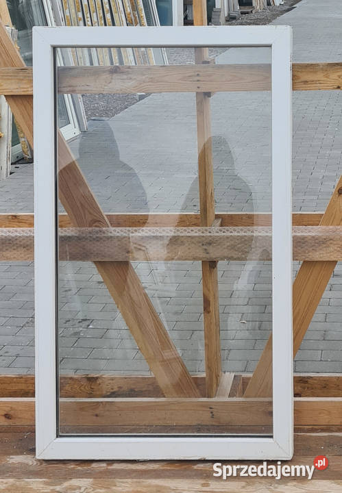 OKNA KacprzaK Witryna 78X125 FIX Używany PCV Lublin