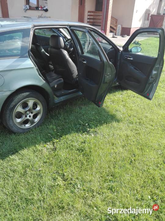 Alfa romeo 156 sportwagon 24jtd 2002r oc pt elektryczne szyby Skrzynice Pierwsze
