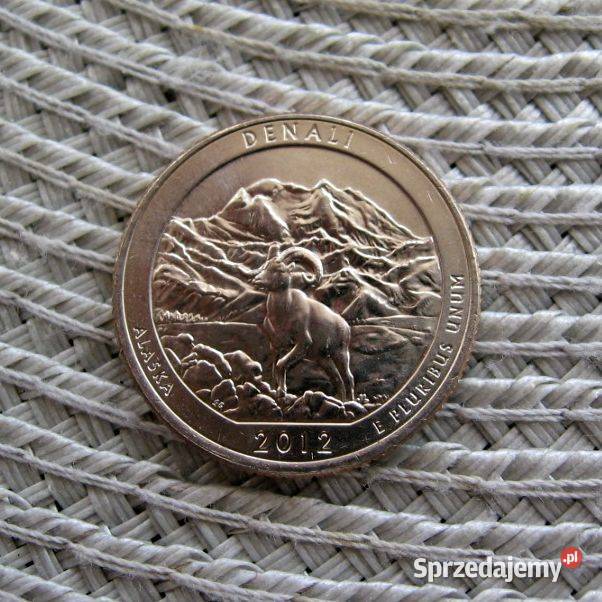 USA Quarter Dollar 2012r DENALI Kalisz