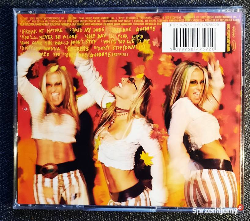 Album CD ANASTACIA Album Freak Of Nature Katowice