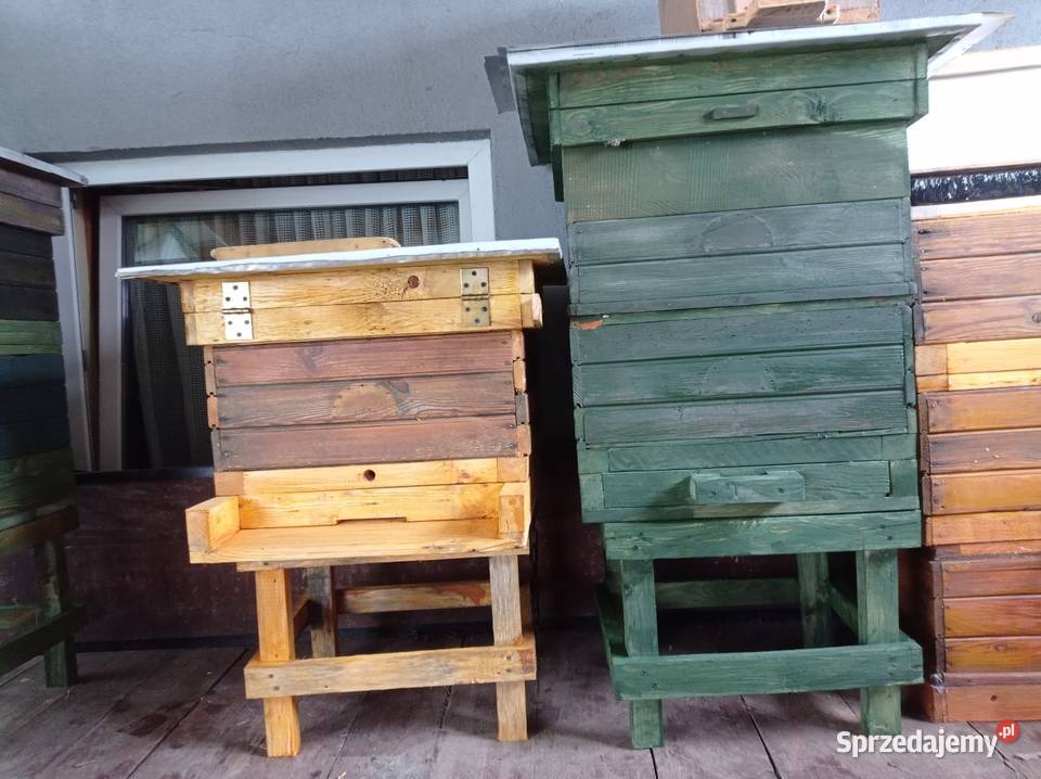 Sprzedam ule wielkopolskie z nadstawkami Pszczelarstwo
