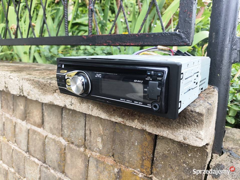 Radio samochodowe 1DIN JVC KDR412 CDMP3AUXUSB Niegowonice