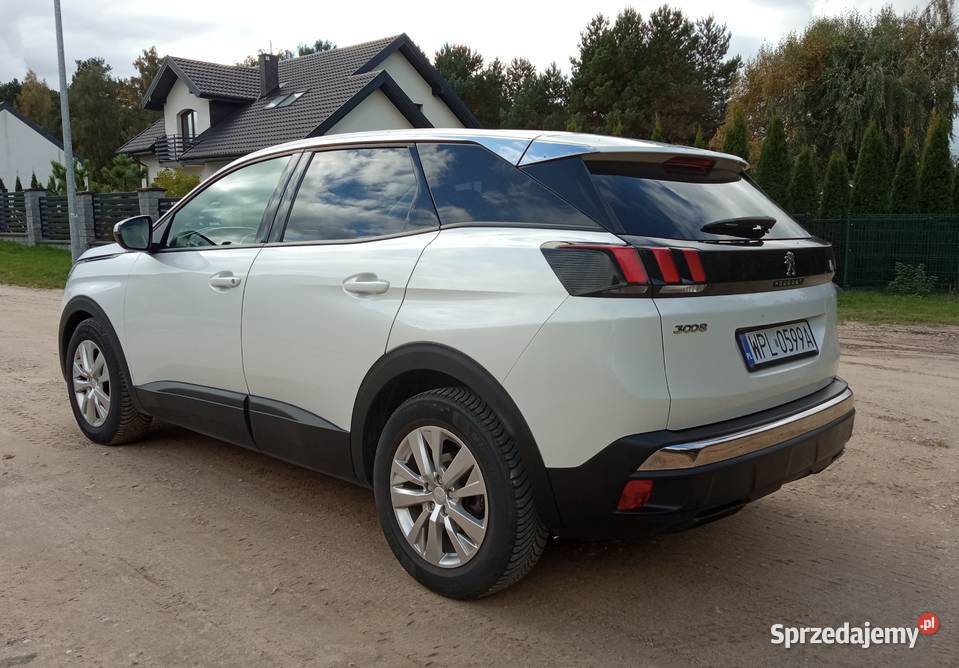 Peugeot 3008 16HDI Automat Bezwypadkowy Płock