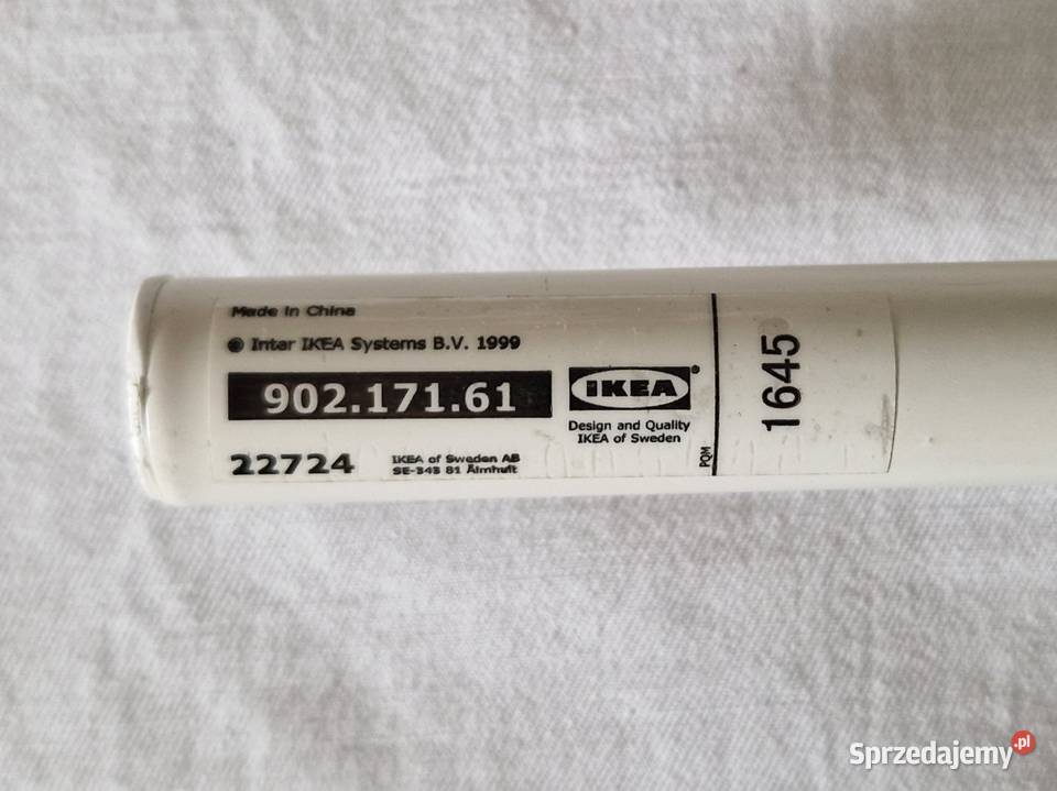 Karnisz Racka 120210 biały Ikea 2 Karnisze mazowieckie Warszawa