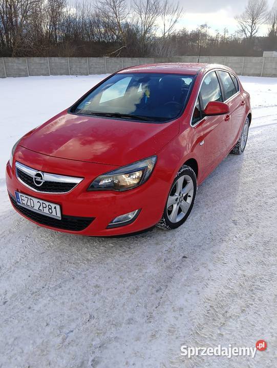 Sprzedam Opel Astra J 14 turbo Astra łódzkie Zduńska Wola