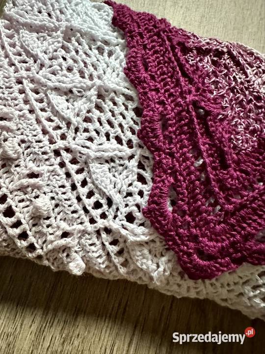 Chusta szydełkowa małopolskie Królowa Górna