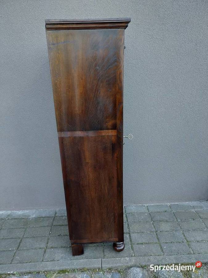 Stary słupek szafka biblioteka bieliźniarka dąb Tczew