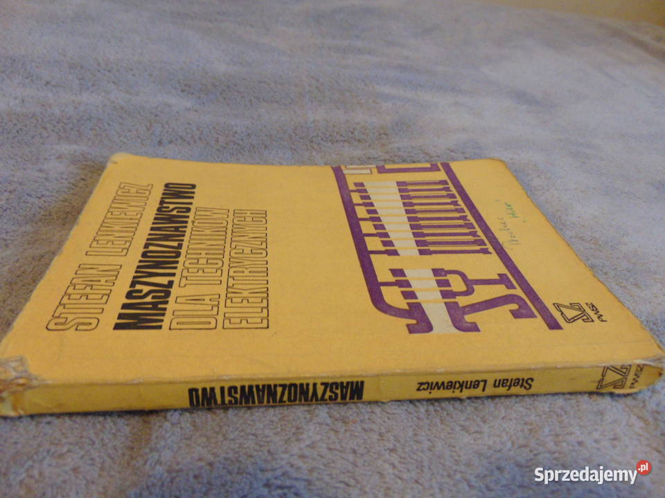 Maszynoznawstwo techników elektrycznych Stefan Lublin