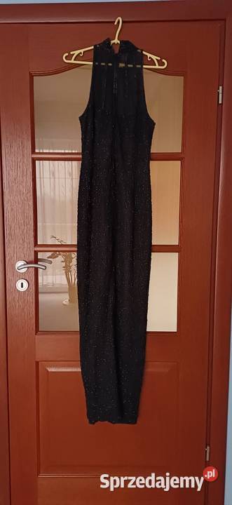 Suknia długa wizytowa koktajlowa S wieczorowa Rozmiar 36(S)